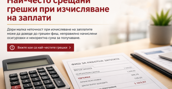Най-често срещани грешки при изчисляване на заплати | DH Consulting Най-често срещани грешки при изчисляване на заплати – калкулатор, фиш за работна заплата и документи