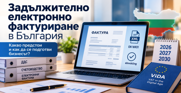 Задължително електронно фактуриране в България – какво предстои и как бизнесът да се подготви