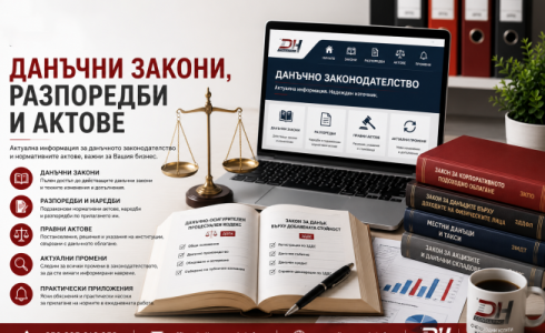 Данъчни закони и нормативни актове Данъчни закони и нормативни актове