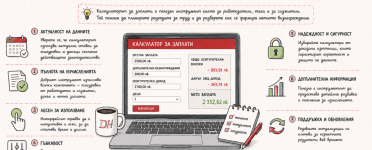 Калкулатор за заплати – как да изберете надежден инструмент